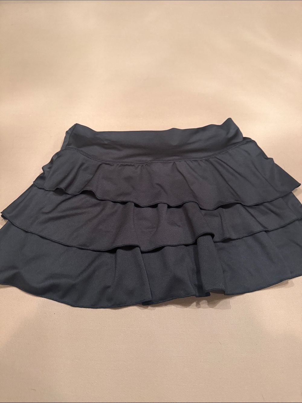 AS Revival Black Tiered Ruffle Women's Skirt